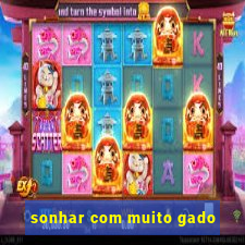 sonhar com muito gado